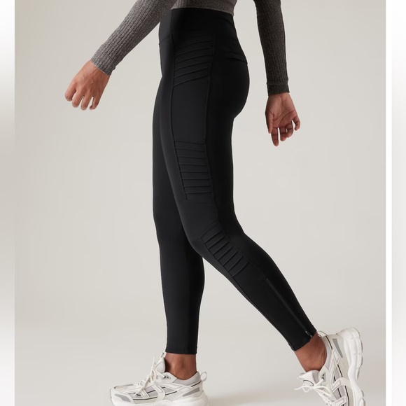 Athleta Delancey Moto Tight - Picture 2 of 7